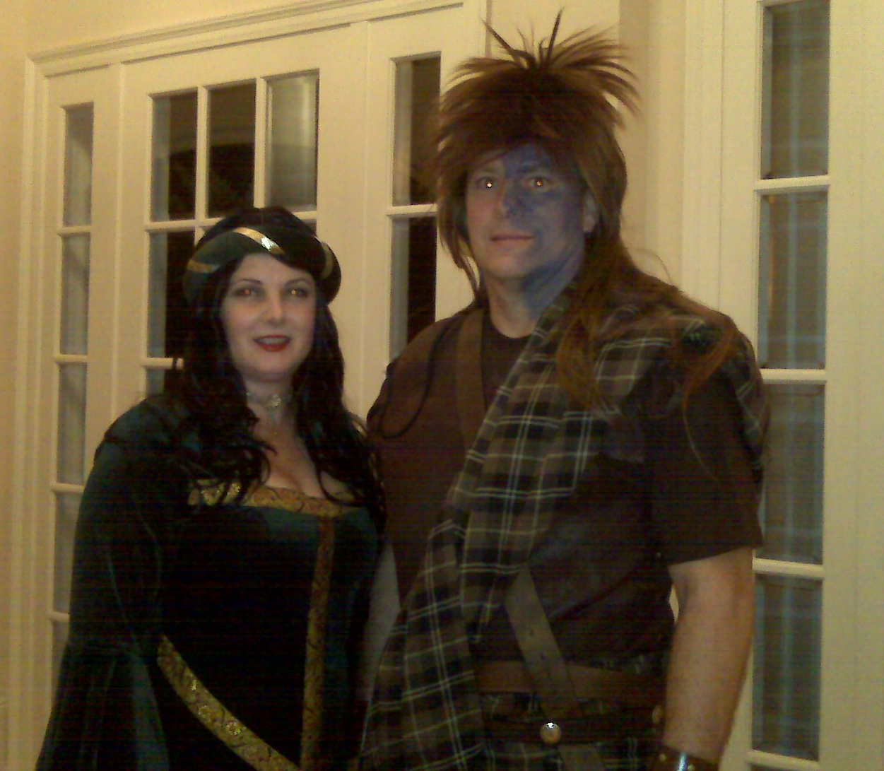 1st kilt ever jeanne and mike